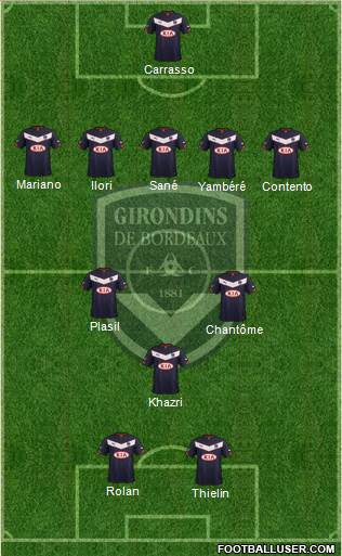 FC Girondins de Bordeaux Formation 2015