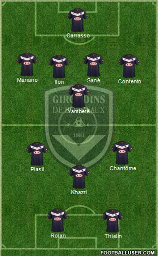 FC Girondins de Bordeaux Formation 2015