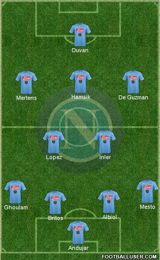 Napoli Formation 2015