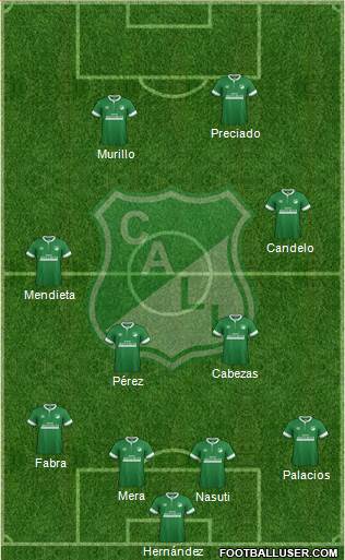 AC Deportivo Cali Formation 2015