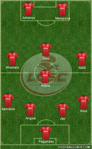 LOSC Lille Métropole Formation 2015