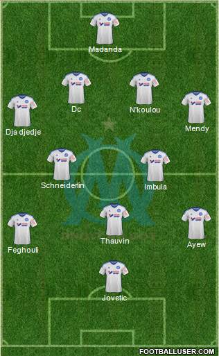 Olympique de Marseille Formation 2015