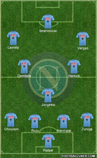 Napoli Formation 2015