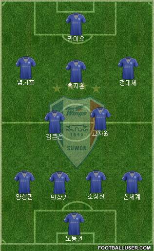 Suwon Samsung Blue Wings Formation 2015