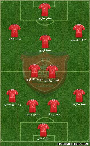 Persepolis Tehran Formation 2015