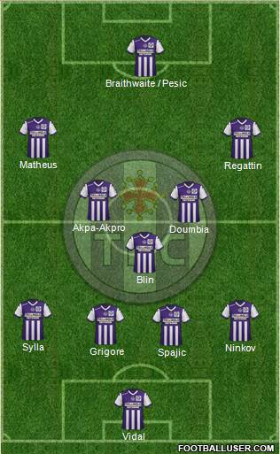Toulouse Football Club Formation 2015