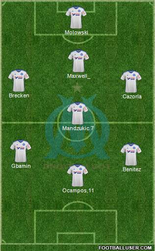 Olympique de Marseille Formation 2015