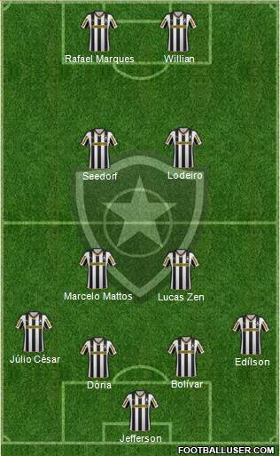 Botafogo FR Formation 2015