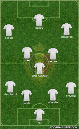 Belgium Formation 2015