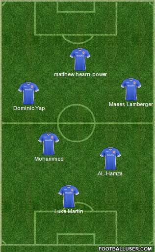 Cardiff City Formation 2015