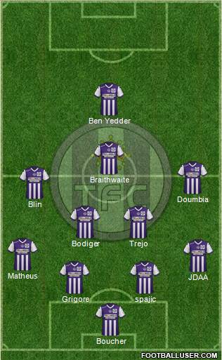 Toulouse Football Club Formation 2015