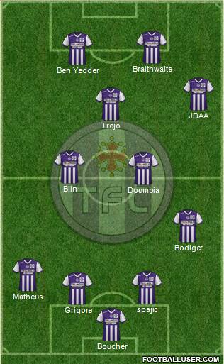 Toulouse Football Club Formation 2015