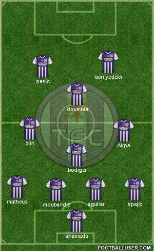 Toulouse Football Club Formation 2015