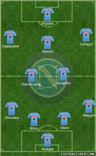 Napoli Formation 2015