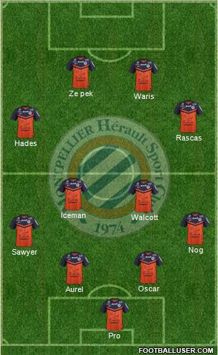 Montpellier Hérault Sport Club Formation 2015
