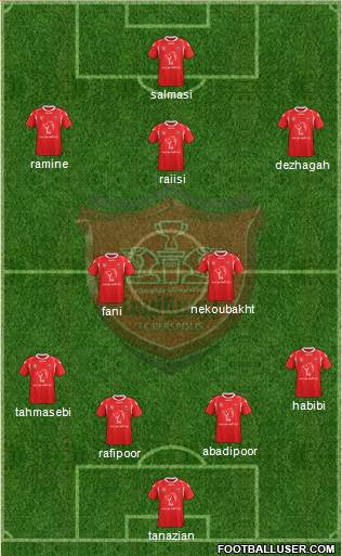 Persepolis Tehran Formation 2015