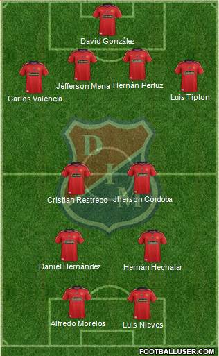 CD Independiente Medellín Formation 2015