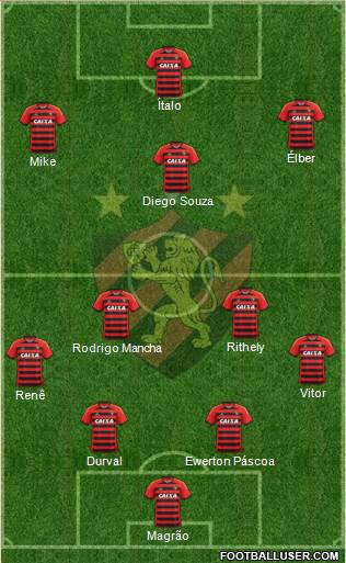 Sport C Recife Formation 2015