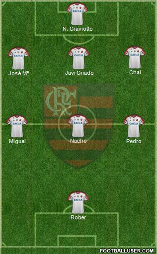 CR Flamengo Formation 2015