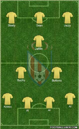 Moghreb Atlético de Tétouan Formation 2015