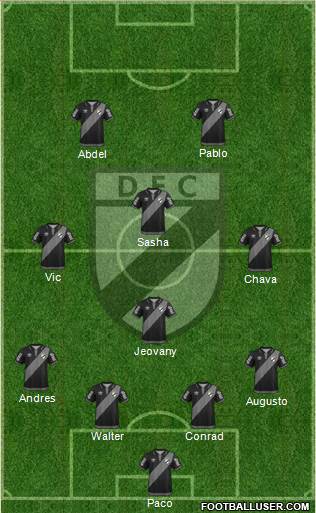 Danubio Fútbol Club Formation 2015