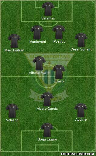 C.D. Leganés S.A.D. Formation 2015