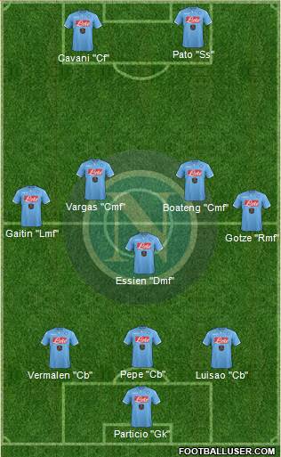 Napoli Formation 2015