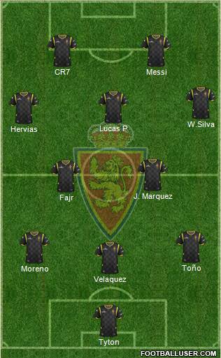 R. Zaragoza S.A.D. Formation 2015
