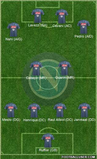 Napoli Formation 2015