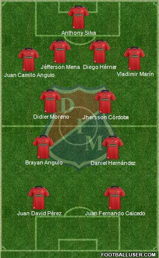 CD Independiente Medellín Formation 2015
