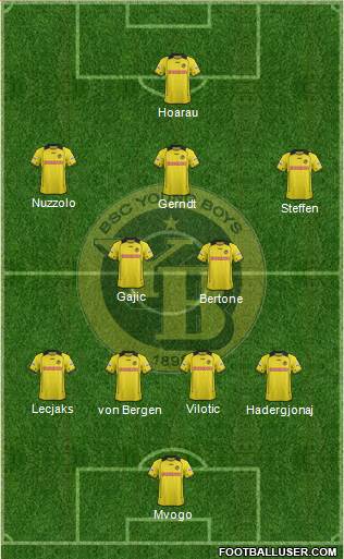 BSC Young Boys Formation 2015
