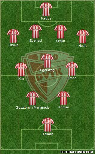 Diósgyõri VTK Formation 2015
