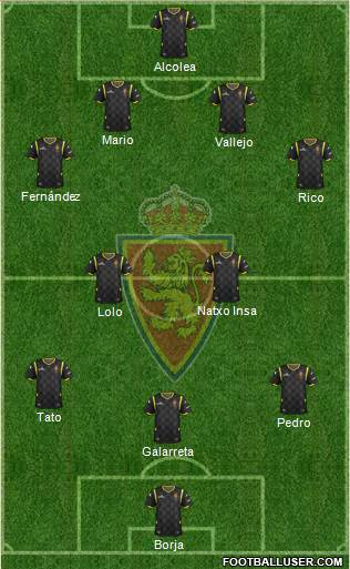 R. Zaragoza S.A.D. Formation 2015
