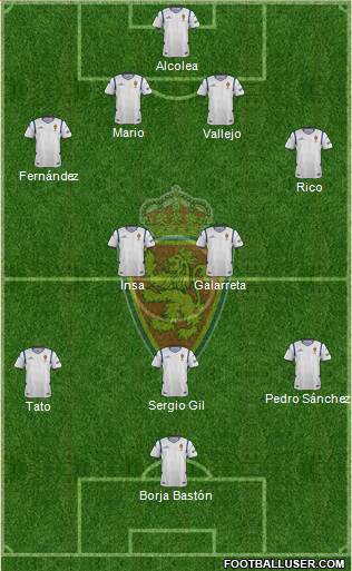 R. Zaragoza S.A.D. Formation 2015