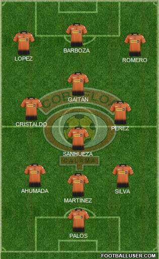 CD Cobreloa S.A.D.P. Formation 2015