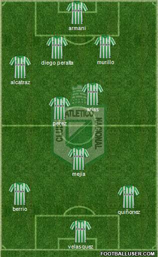 CDC Atlético Nacional Formation 2015