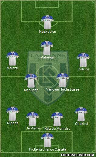 FC Lausanne-Sport Formation 2015