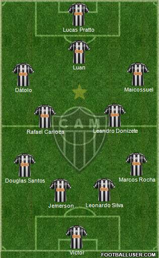 C Atlético Mineiro Formation 2015