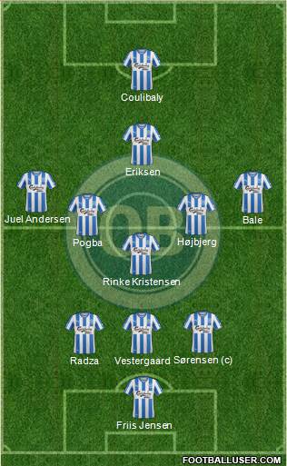 Odense Boldklub Formation 2015