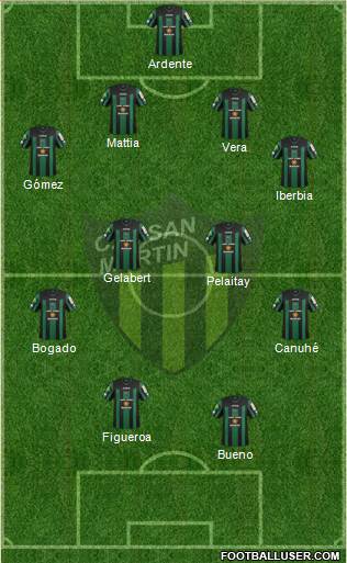 San Martín de San Juan Formation 2015