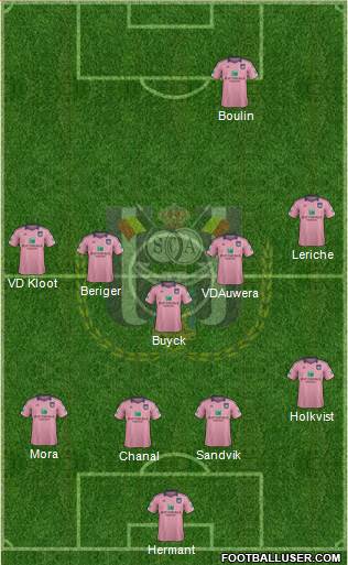 RSC Anderlecht Formation 2015