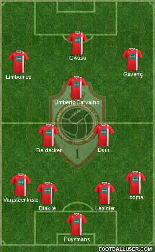 R Antwerp FC Formation 2015