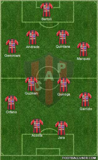 Patronato de Paraná Formation 2015