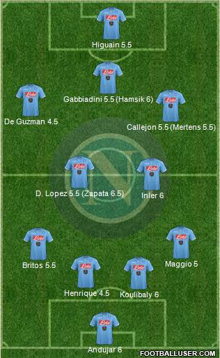 Napoli Formation 2015