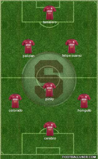 CD Saprissa Formation 2015