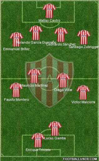 Unión de Santa Fe Formation 2015