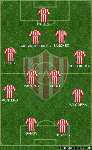 Unión de Santa Fe Formation 2015