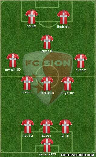 FC Sion Formation 2015