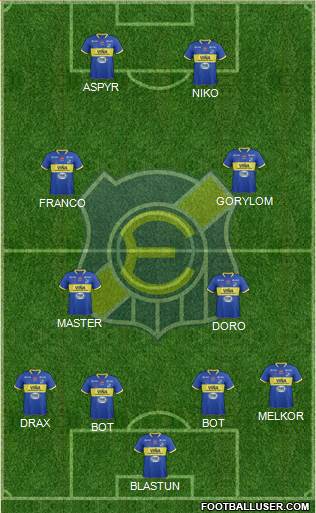 CD Everton de Viña del Mar S.A.D.P. Formation 2015