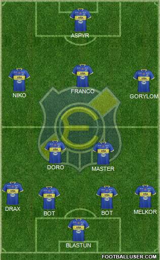 CD Everton de Viña del Mar S.A.D.P. Formation 2015